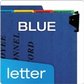 Just Launched | Pendaflex SER-2-BL Personnel Folders, 1/3 Cut Hanging Top Tab, Letter, Blue image number 6