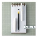 Pens | Pilot PIL20839 G2 Edge Premium Gel Roller Pen, Retractable, Fine 0.7 mm, Black Ink, White Barrel, Dozen image number 3