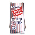 Just Launched | Bagcraft 300471 Pinch-Bottom Paper Popcorn Bag - Blue/Red/White (1000/Carton) image number 1
