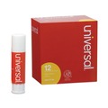 Adhesives & Glues | Universal UNV75748 0.28 oz. Glue Sticks - Clear Dry (12/Pack) image number 0