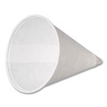 Cups and Lids | Coffee Pro CPCONE4 4 oz Paper Cone Cups - White (5000/Carton) image number 3