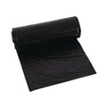 Trash & Waste Bins | Boardwalk W4832YKKR01 24 in. x 32 in. 16 gal. 1 mil Perforated Roll Low-Density Waste Can Liners - Black (150/Carton) image number 1