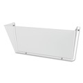 Desktop Organizers | Deflecto 63201 Unbreakable DocuPocket 14.5 in. x 3 in. x 6.5 in. Letter Size Wall File - Clear image number 2