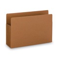 Report Covers & Pocket Folders | Smead 74790 5.25 in. Expansion Heavy-Duty Redrope End Tab TUFF Pockets - Legal Size, Redrope (10/Box) image number 0