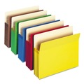 File Jackets & Sleeves | Smead 73890 3.5 in. Expansion Colored File Pockets - Letter, Assorted (25/Box) image number 0