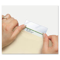 File Folders | Tabbies 58385 3.5 in. x 2 in. Top Tab Self-Adhesive Label/File Folder Protector - Clear (5-Box) image number 3