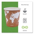  | Eco-Products EP-BHC10-WA 10 oz. World Art Renewable Compostable Hot Cups (1000/Carton) image number 5