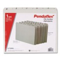 Just Launched | Pendaflex PN925 Recycled Top Tab File Guides, Alpha, 1/5 Tab, Pressboard, Letter (25-Piece/Set) image number 3