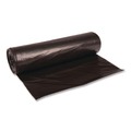  | Boardwalk X8647XKKR01 43 in. x 47 in. 56 gal. 1.6 mil Recycled Low-Density Polyethylene Can Liners - Black (100/Carton) image number 1
