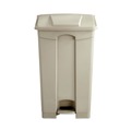 Trash & Waste Bins | Safco 9923TN 23 Gallon Large Capacity Plastic Step-On Receptacle - Tan image number 1