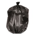 Trash Bags | GEN H7658UK G 60 gal. 1.6 mil Waste Can Liners - Black (10 Bags/Roll, 10 Rolls/Carton) image number 2