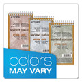 Notebooks & Pads | TOPS 74135 Second Nature 3 in. x 5 in. Sheets Narrow Rule Wirebound Notepads - Randomly Assorted Cover Colors image number 3