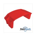 Office Desks & Workstations | Deflecto 39502RED 23.35 in. x 12 in. x 8.53 in. Antimicrobial Rectangular Lap Desk - Red image number 2