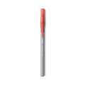 Pens | BIC GSMG11 RED Round Stic Grip Xtra Comfort Medium 1.2 mm. Stick Easy-Glide System Ballpoint Pen - Red Ink/Gray/Red Barrel (1-Dozen) image number 2