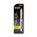 Pens | BIC VLGB11-BE 1.6 mm GLIDE Bold Retractable Ballpoint Pen - Blue Ink, Translucent Blue Barrel (1-Dozen) image number 0