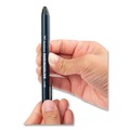 Back to School Sale | Tombow 51538 4.4 mm Wax-Based Marking Pencil - Black Wax, Navy Blue Barrel (10/Box) image number 4
