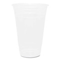 Cups and Lids | Karat C-KC20 20 oz PET Plastic Cups - Clear (1000/Carton) image number 2