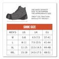 Safety & First Aid | Ergodyne 16756 Trex 6300 One Piece Slip-on Ice Cleats - 2X-Large Black (1-Pair) image number 6