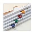 Binding Spines & Combs | Universal UNV31027 Binder Clips with Storage Tub - Mini, Assorted (60/Pack) image number 4