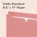 File Jackets & Sleeves | U Brands 6595U01-12 U-Eco Straight Tab Poly File Jackets - Assorted/Letter Size (10/Pack) image number 2