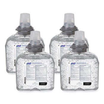 PURELL 5456-04 1200 mL Advanced TFX Gel Instant Hand Sanitizer Refill (4/Carton)