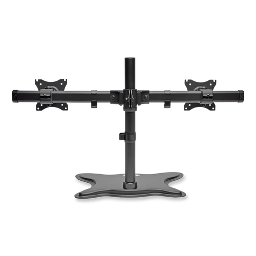 Monitor Stands | Tripp Lite DDR1327SDD 31.69 in. x 10 in. x 18.11 in. Dual Desktop Monitor Stand for 13 in. to 27 in. Monitors - Black image number 0