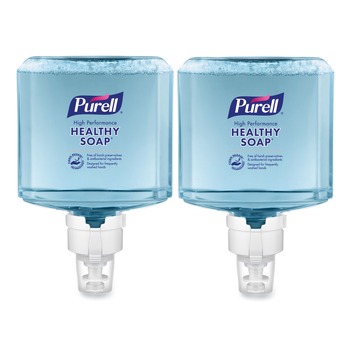 CLEANING AND SANITATION ACCESSORIES | PURELL 7785-02 1200 ml Fragrance-Free CLEAN RELEASE Technology (CRT) HEALTHY SOAP High Performance Foam for ES8 Dispensers (2/Carton)
