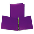 Just Launched | Samsill U86308 Earth's Choice 11 x 8.5 Plant-Based Durable 3-Ring Fashion View Binder - Purple (2/Pack) image number 1