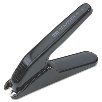 STAPLE REMOVERS | MAX RZ-3F BLACK Heavy-Duty Staple Remover - Black