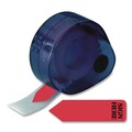 Page Flags | Redi-Tag B81054 Sign Here Arrow Message Page Flags in Dispenser - Red (120/Pack) image number 3