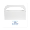 Paper & Dispensers | Boardwalk BWKKD100 16 in. x 3 in. x 11.5 in. Toilet Seat Cover Dispenser - White (2/Box) image number 5