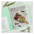 Binders | Avery 11511 11 in. x 8.5 in. 5-Tab 3-Hole Punched Customizable Print-On Dividers - White (5/Pack) image number 3