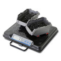 Mailroom Equipment | Brecknell GP250 250 lbs. Capacity 12.5 in. x 10.95 in. x 2.2 in. Platform Portable Electronic Utility Bench Scale image number 4