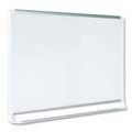 White Boards | MasterVision MVI270205 Gold Ultra 72 in. x 48 in. Magnetic Dry Erase Boards - White Lacquered Steel Surface, White Aluminum Frame image number 0
