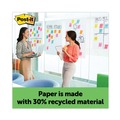 Back to School Sale | Post-it Easel Pads Super Sticky 566 20 in. x 23 in. Unruled Self-Stick Wall Pad - White (4/Carton) image number 6