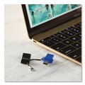 Office Electronics & Batteries | Verbatim 99155 Store ‘n' Go 64 GB Dual USB 3.0 Flash Drive for USB-C Devices - Blue image number 7