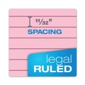 Notebooks & Pads | TOPS 63150 50-Sheet 8.5 in. x 11.75 in. Wide/Legal Rule Prism plus Colored Writing Pads - Pastel Pink (12/Pack) image number 3