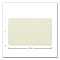 Office Chair Mats | Rubbermaid Commercial 1982724 Safti-Grip Latex-Free Vinyl Bath Mat 14 X 22.5 White (4/Carton) image number 3
