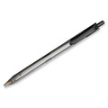 Pens | Paper Mate 1951254 InkJoy 100 RT Medium 1 millimeter Retractable Ballpoint Pen - Black Ink/Smoke/Black Barrel (1-Dozen) image number 2