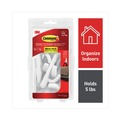 Wall Racks & Hooks | Command 17003ES-MEGA 5 lbs. Capacity Large Plastic General Purpose Hooks - White (14/Pack) image number 2