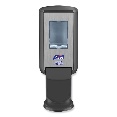 Hand Sanitizers | PURELL 5124-01 CS4 4.88 in. x 8.19 in. x 11.38 in. 1,200 mL Hand Sanitizer Dispenser - Graphite (1/Carton) image number 0