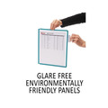 Desktop Organizers | Durable 555200 5 Panels VARIO Letter Wall Reference System - Assorted Borders and Panels image number 5