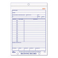 Retail Store Supplies | Rediform 2L260 50 Forms Total 5.56 in. x 7.94 in. Three-Part Carbonless Receiving Record Book image number 2