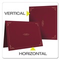 Frames | Oxford 29900585BGD 11.25 x 8.75 Certificate Holder - Burgundy (5/Pack) image number 3