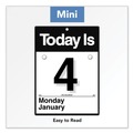 Back to School Sale | AT-A-GLANCE K1-00 12-Month: Jan 2026 to Dec 2026 6.63 in. x 9.13 in. Today Is Wall Calendar - White Sheets image number 2