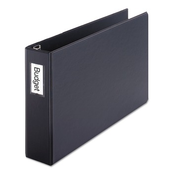 Cardinal 12142V4 Premier Easy Open 3 in. Capacity 11 in. x 17 in. Locking Slant-D Ring Binder - Black