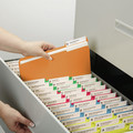 File Folders | Smead 16943 1/3-Cut Tabs Assorted Legal Size 0.75 in. Expansion Colored File Folders - Assorted Colors (100/Box) image number 4