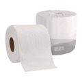 Toilet Paper | Georgia Pacific Professional 19880/01 2-Ply Septic Safe Pacific Blue Basic Bathroom Tissue - White (550 Sheets/Roll, 80 Rolls/Carton) image number 2