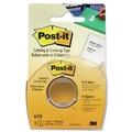Packing Tapes | Post-it 658 1 in. x 700 in. Non-Refillable Labeling and Cover-Up Tape - Clear Applicator (1-Roll) image number 1