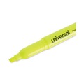 Highlighters | Universal UNV08856 Chisel Tip Pocket Highlighter Value Pack - Yellow (36/Pack) image number 3